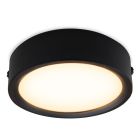 Plafonieră neagră din aluminiu, Aletta, 5W, LED 3000K