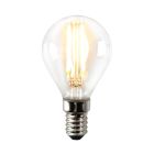 Lampă LED E14 Olucia cu intensitate reglabilă, P45, 3W, sticlă transparentă, 2700k
