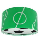 Plafonieră copii verde din plastic, Football