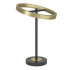 Lampă de masă alamă din metal, Buket, 10,5W, LED 3000K, cu întrerupător tactil