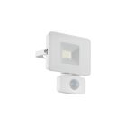 Aplică exterior cu senzor de mișcare albă din aluminiu, Joey, IP44