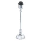 Lampă de masă fără abajur nichel din aluminiu, Mason, con întrerupător