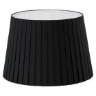 Abajur negru din textil, Noah