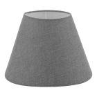 Abajur gri din textil, Noah