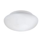 Lampă de tavan albă din sticlă, Nieke