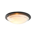 Lampă de tavan albă din sticlă, Agena
