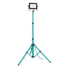 Lampă de lucru albastră din aluminiu, Angelos, 52W, LED 4000K, IP65, cu întrerupător