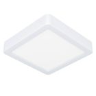 Lampă de tavan albă din plastic, Geraldo, 11W, LED 3000K