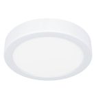 Plafonieră baie albă din plastic, Geraldo, 11W, LED 3000K, IP44