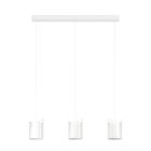 Lustră smart albă din sticlă, Stern, 3,7W, LED RGBW