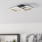 Plafonieră alamă din plastic, Conrad, 18,4W, LED 4000K, dimmabil în 3 trepte