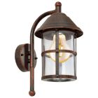 Lampă exterior maro din sticlă, Gisele, IP23