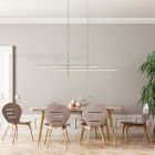Lustră maro din plastic, Thera, 20W, LED 3000K