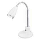 Lampă de masă albă din metal, Said, con întrerupător