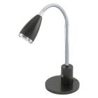 Lampă de masă antracit din metal, Said, con întrerupător