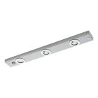 Plafonieră nichel din metal, Jary, 2W, LED 3000K, con întrerupător