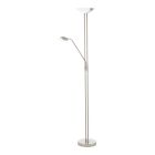 Lampă de citit nichel din sticlă, Brava, 20W, LED 3000K, con întrerupător