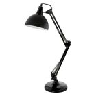 Lampă de birou neagră din metal, Josha, con întrerupător