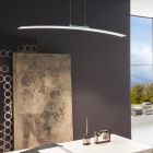 Lustră crom din aluminiu, Arantxa, 30W, LED 3000K