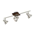 Spot LED de tavan maro din lemn, Olmo