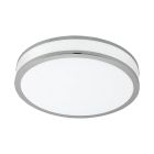 Plafonieră albă din plastic, Arnoldus, 18W, LED 3000K