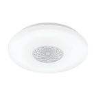Plafonieră albă din plastic, Carmela, 24W, LED 3000K