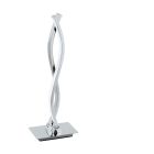 Lampă de masă crom din aluminiu, Arantxa, 5W, LED 3000K, con întrerupător