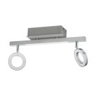 Spot LED de tavan crom din aluminiu, Madelinde, 3W, LED 3000K