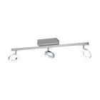 Spot LED de tavan crom din aluminiu, Madelinde, 3W, LED 3000K