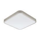 Aplică de perete nichel din plastic, Beyza, 16W, LED 3000K, IP44