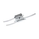 Lampă de tavan crom din aluminiu, Yorian, 5W, LED 3000K