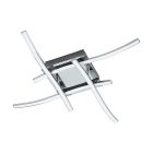 Lampă de tavan crom din aluminiu, Yorian, 5W, LED 3000K