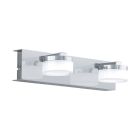 Aplică de perete crom din plastic, Busra, 7W, LED 3000K, IP44