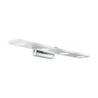 Aplică de perete crom din plastic, Jan, 5W, LED 3000K, IP44