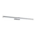 Aplică de perete crom din plastic, Chandeni, 14W, LED 4000K, IP44