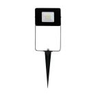 Spot de exterior cu țăruș negru din aluminiu, Joey, IP65, con întrerupător