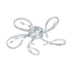 Lampă de tavan crom din aluminiu, Yorik, 6W, LED 3000K
