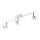 Spot LED de tavan alb din aluminiu, Yordi