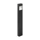 Lampă exterior antracit din aluminiu, Elvi, 10W, LED 3000K, IP44