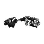 Spot de exterior cu țăruș transparent din plastic, Vanja, 3W, LED 3000K, IP65