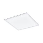 Lampă de tavan albă din aluminiu, Cathy, 20W, LED reglabil de la alb cald la alb rece