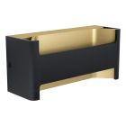 Aplică de perete neagră din aluminiu, Oleg, 10W, LED 3000K