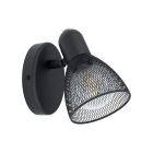 Spot LED de tavan negru din oțel, Madelene