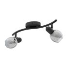 Spot LED de tavan negru din oțel, Ritchy