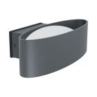 Lampă exterior antracit din aluminiu, Kawita, 10W, LED 3000K, IP44