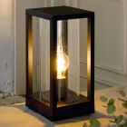 Lampă exterior neagră din aluminiu, Laszlo, IP54