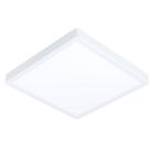 Plafonieră smart albă din plastic, Geraldo, 19,5W, LED reglabil de la alb cald la alb rece, IP44
