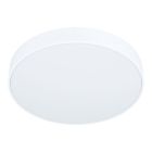 Aplică tavan albă din oțel, Zippora, 18W, LED reglabil de la alb cald la alb rece