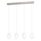 Lustră nichel din plastic, Niels, 5W, LED 3000K