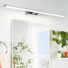 Lampă cu senzor crom din plastic, Nancy, 13,5W, LED 4000K, IP44
